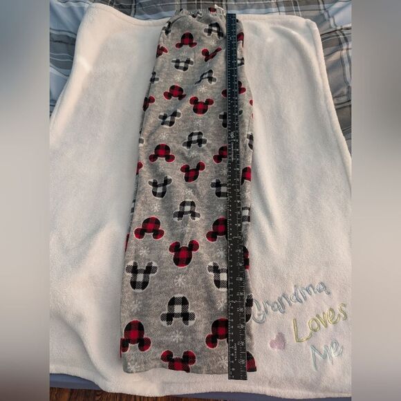 Disney Mickey Mouse Women's Holiday Pajama Bottoms Pre-owned - Picture 3 of 8